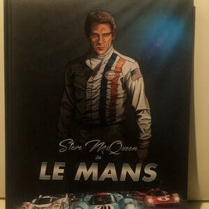Steve McQueen at La Mans Collector’s Book in Like New Condition Rare